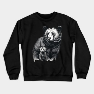 Mama Bear And Baby Crewneck Sweatshirt